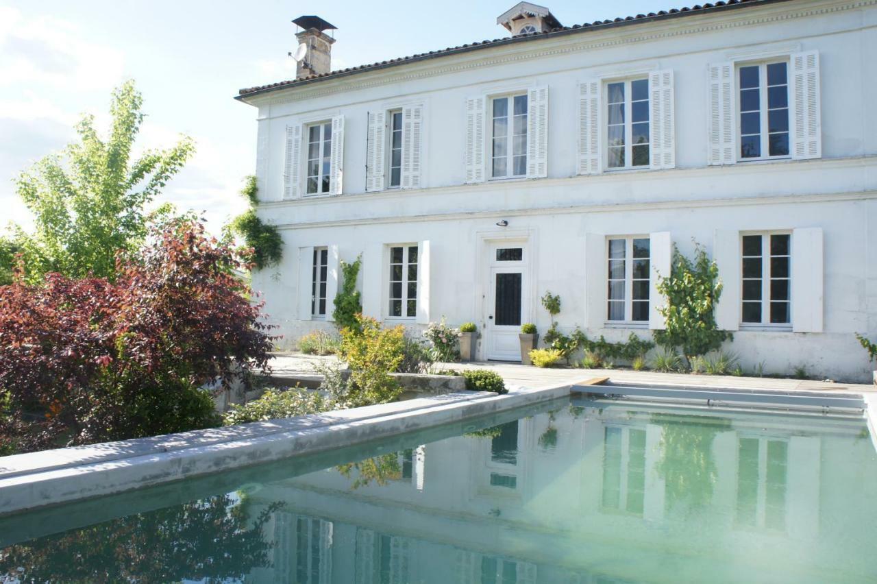 La Blanche Girondine Bed & Breakfast Hostens Exterior foto